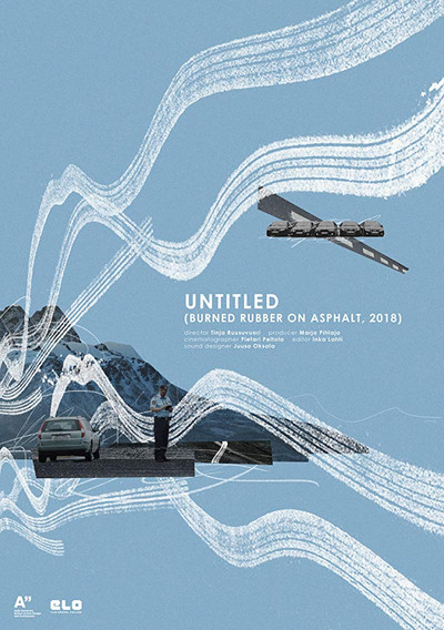 Póster de Untitled (burned rubber on asphalt, 2018)