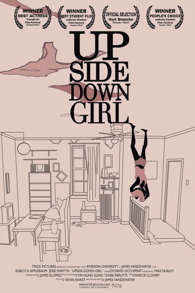 Póster de Upside-Down Girl