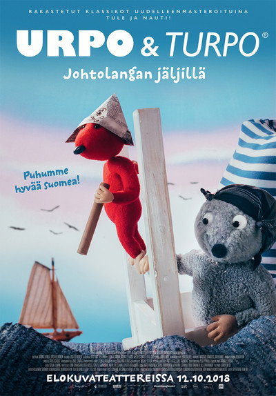 Póster de Urpo & Turpo johtolangan jäljillä