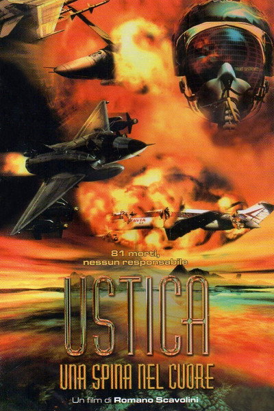 Póster de Ustica: una spina nel cuore