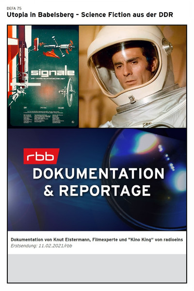 Póster de Utopia in Babelsberg - Science Fiction aus der DDR