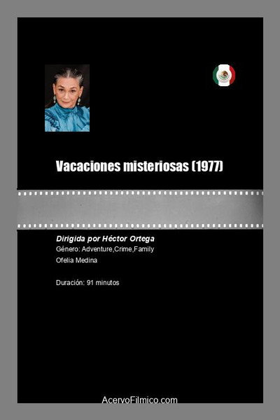 Póster de Vacaciones misteriosas