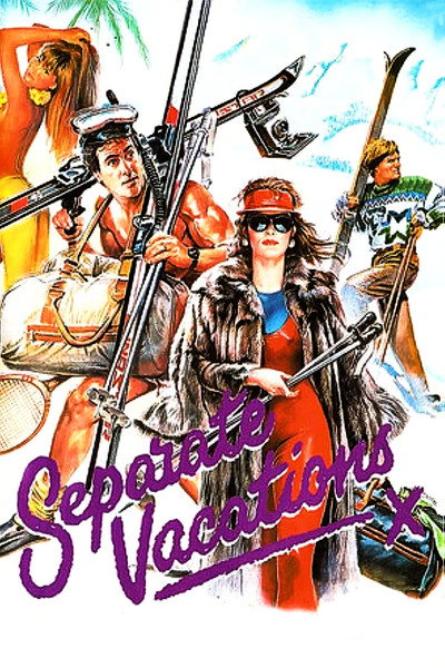 Póster de Vacaciones separadas