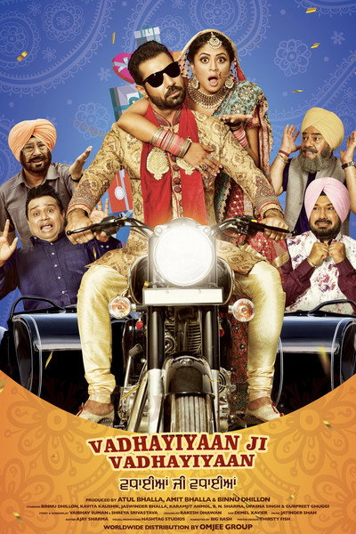 Póster de Vadhayiyaan Ji Vadhayiyaan
