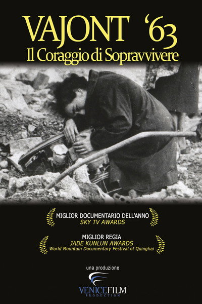 Póster de Vajont, l'immagine dell'orrore