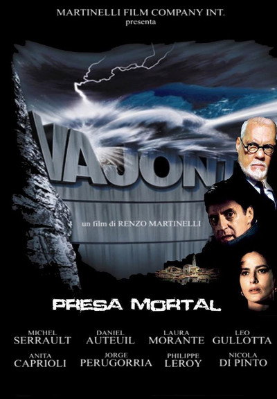 Póster de Vajont, presa mortal