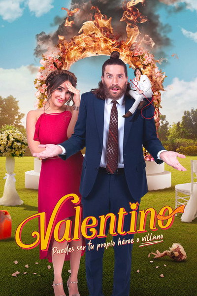 Póster de Valentino, Puedes ser tu propio héroe o villano
