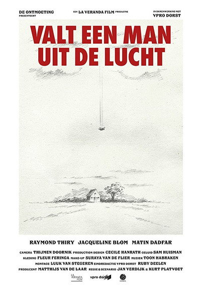 Póster de Valt een man uit de lucht