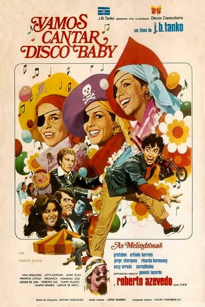 Póster de Vamos Cantar Disco Baby