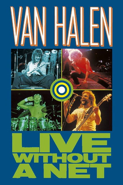 Póster de Van Halen Live Without a Net