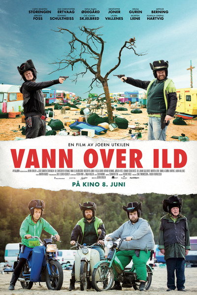 Póster de Vann over ild