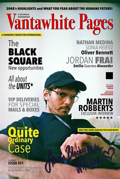 Póster de Vantawhite Pages Almanac Issue 1: The Black Square