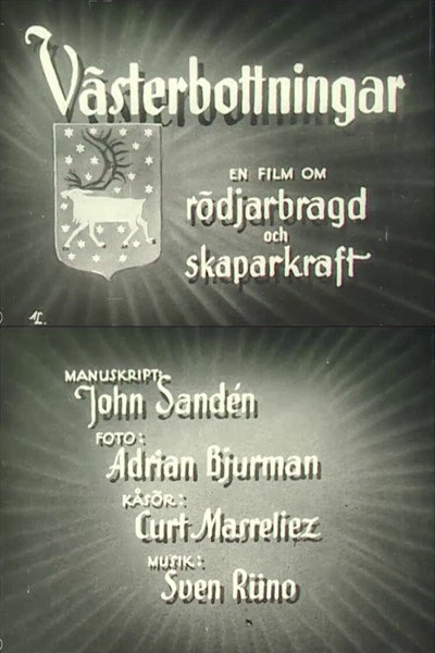 Póster de Västerbottningar