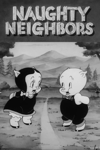 Póster de Vecinos y enemigos