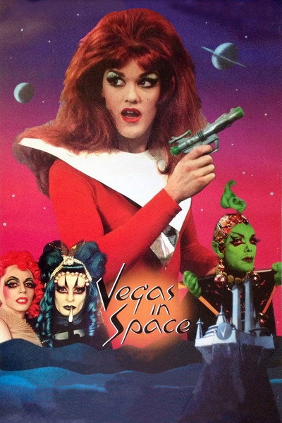 Póster de Vegas en el espacio