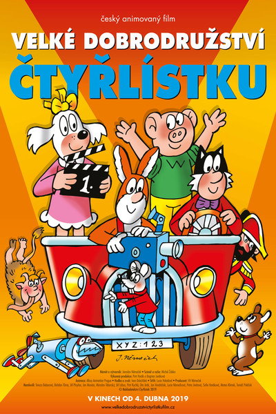 Póster de Velke dobrodruzstvi Ctyrlistku