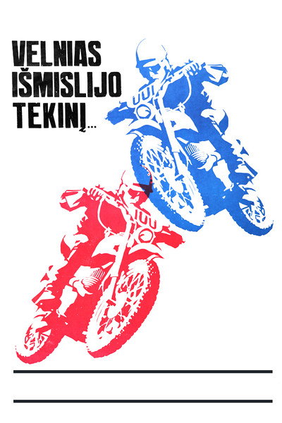 Póster de Velnias ismislijo tekini