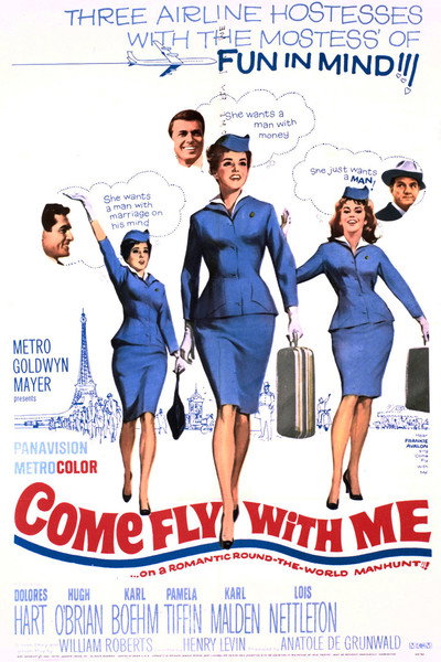 Póster de Ven a volar conmigo