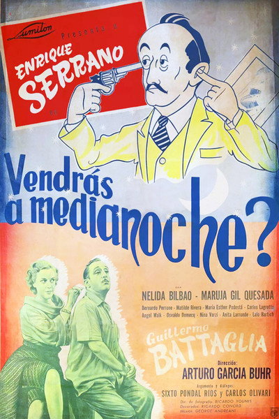 Póster de ¿Vendrás a media noche?