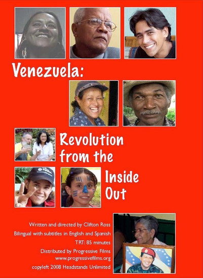 Póster de Venezuela: Revolution from the Inside Out