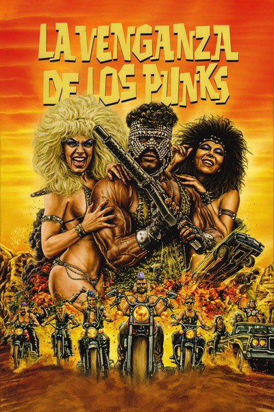 Póster de Vengeance of the Punks