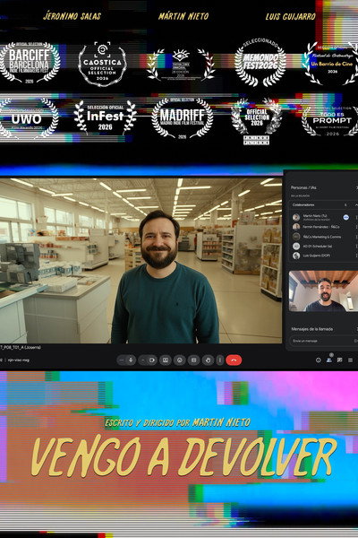 Póster de Vengo a devolver
