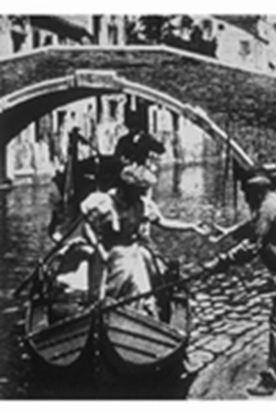 Póster de Venise, arrivée en gondole