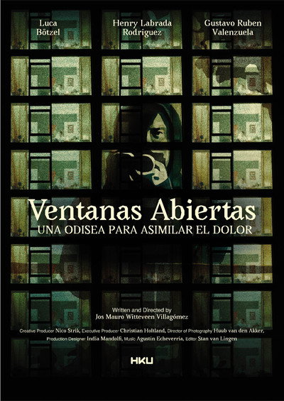 Póster de Ventanas Abiertas (Una odisea para asimilar el dolor)