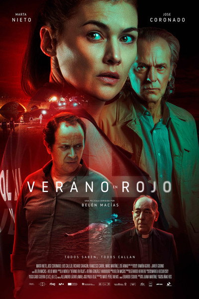 Póster de Verano en rojo