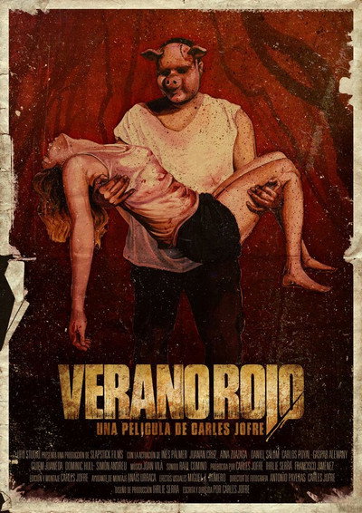 Póster de Verano rojo
