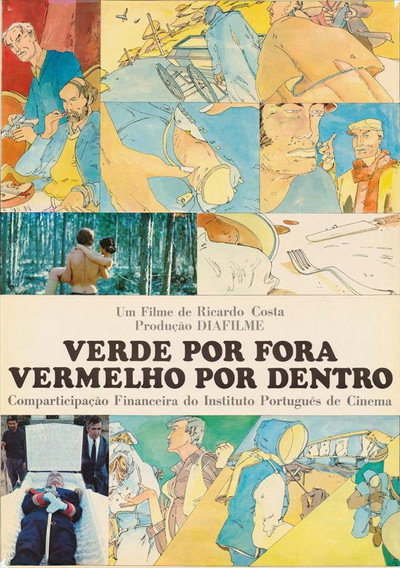 Póster de Verde por Fora, Vermelho por Dentro