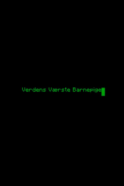 Póster de Verdens Værste Barnepige (the worst nanny in the world)