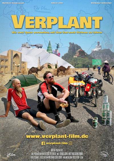Póster de Verplant - How Two Guys Try to Cycle from Germany to Vietnam