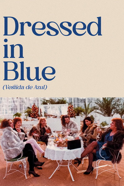 Póster de Vestida de azul