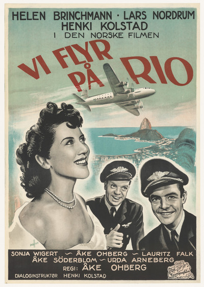 Póster de Vi flyger på Rio