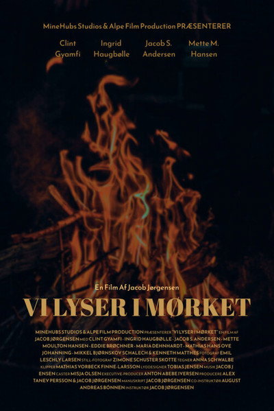Póster de Vi lyser i mørket