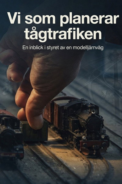 Póster de Vi som planerar tågtrafiken