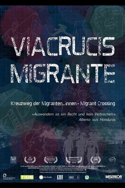 Póster de Viacrucis Migrante - Migrant Crossing