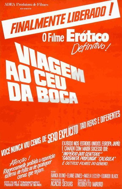 Póster de Viagem ao Céu da Boca