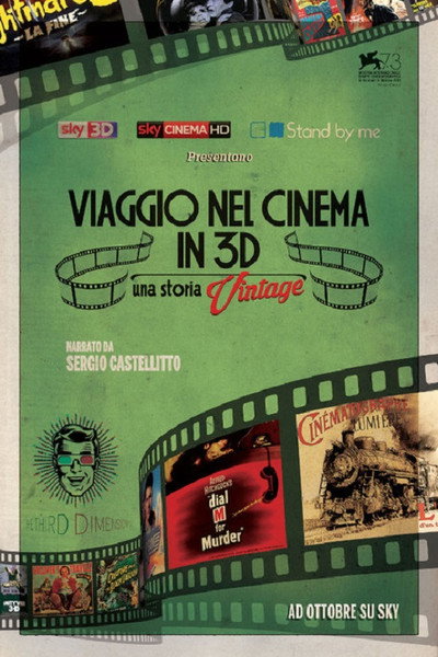 Póster de Viaggio nel Cinema in 3D: Una Storia Vintage