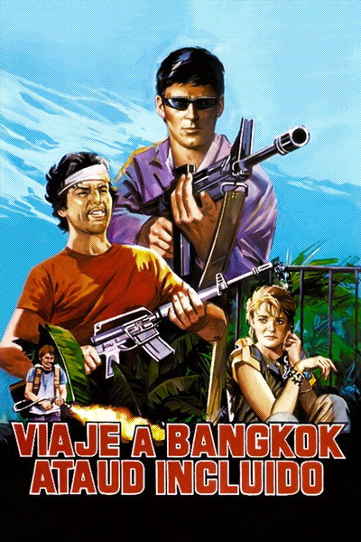Póster de Viaje a Bangkok, ataúd incluido