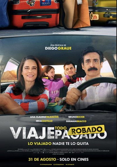 Póster de Viaje todo robado