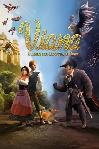 Póster de Viana the Legend of the Golden Hearts