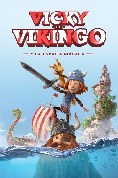 Póster de Vic el Vikingo y la espada mágica