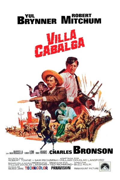Póster de Villa cabalga