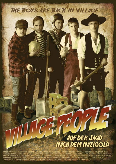 Póster de Village People - Auf der Jagd nach dem Nazigold