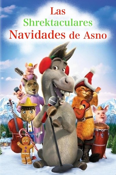 Póster de Villancicos Navidespectaculares de Asno