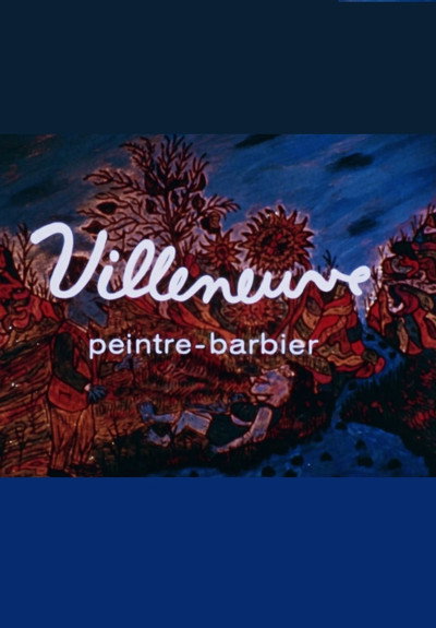 Póster de Villeneuve, peintre-barbier