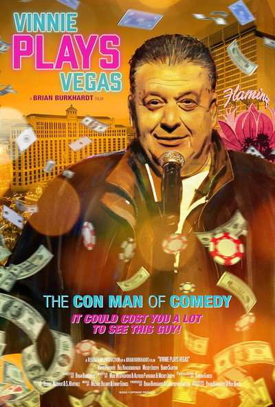 Póster de Vinnie Plays Vegas: The Con Man of Comedy
