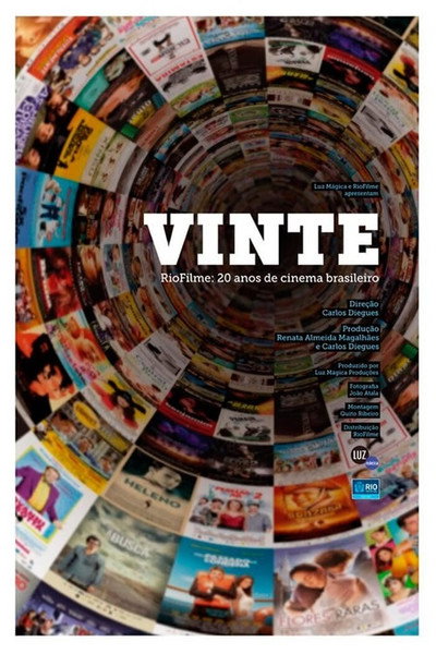 Póster de Vinte - RioFilme, 20 Anos de Cinema Brasileiro